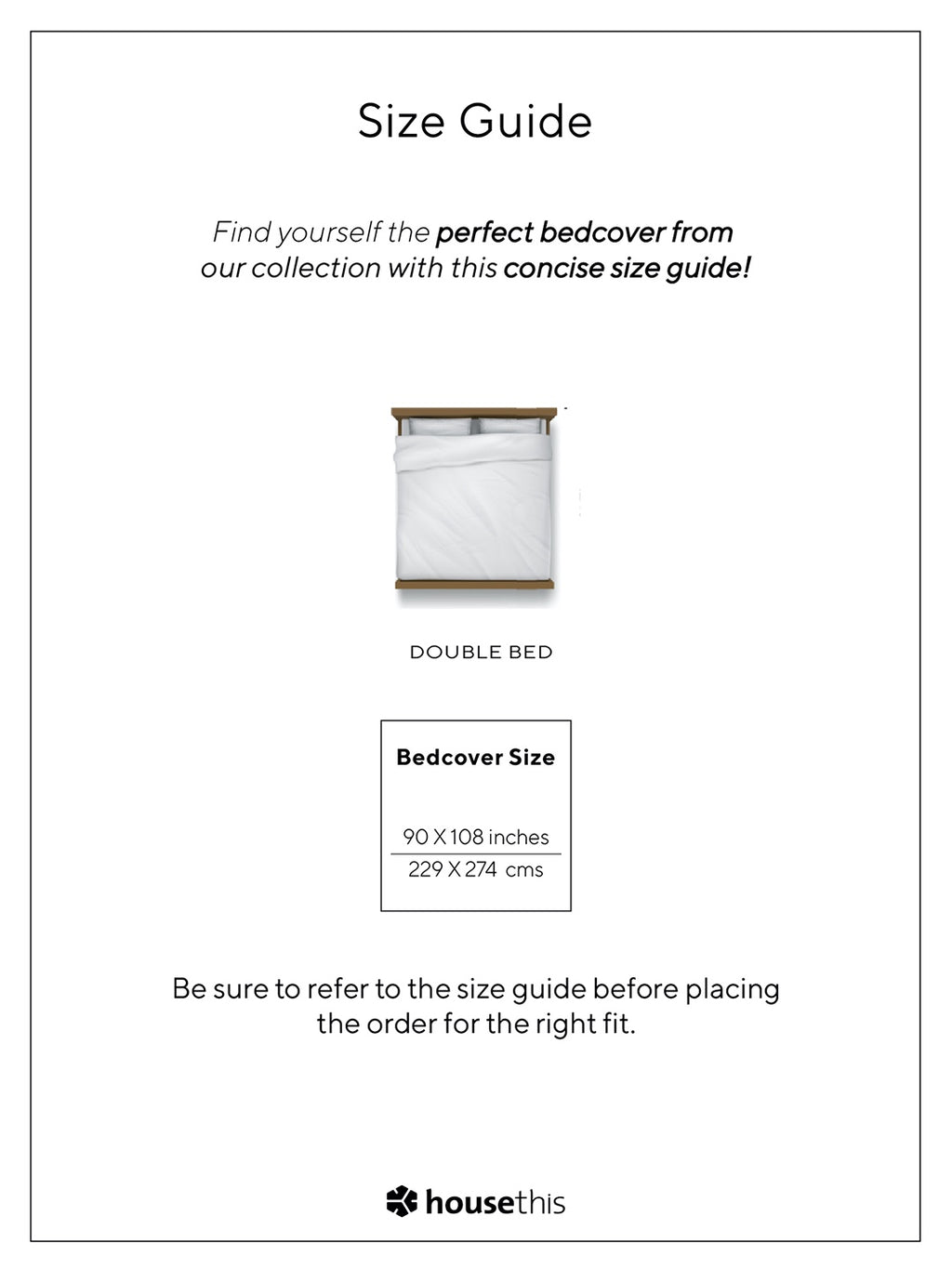 Aravalli Double Bedcover (Rust)