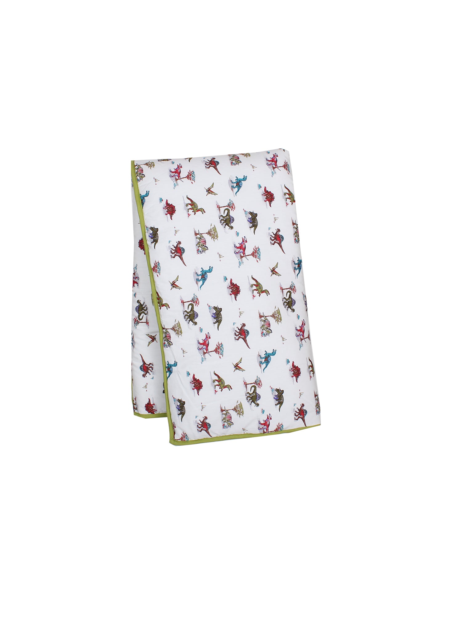 The Dino Kingdom Quilt (White)