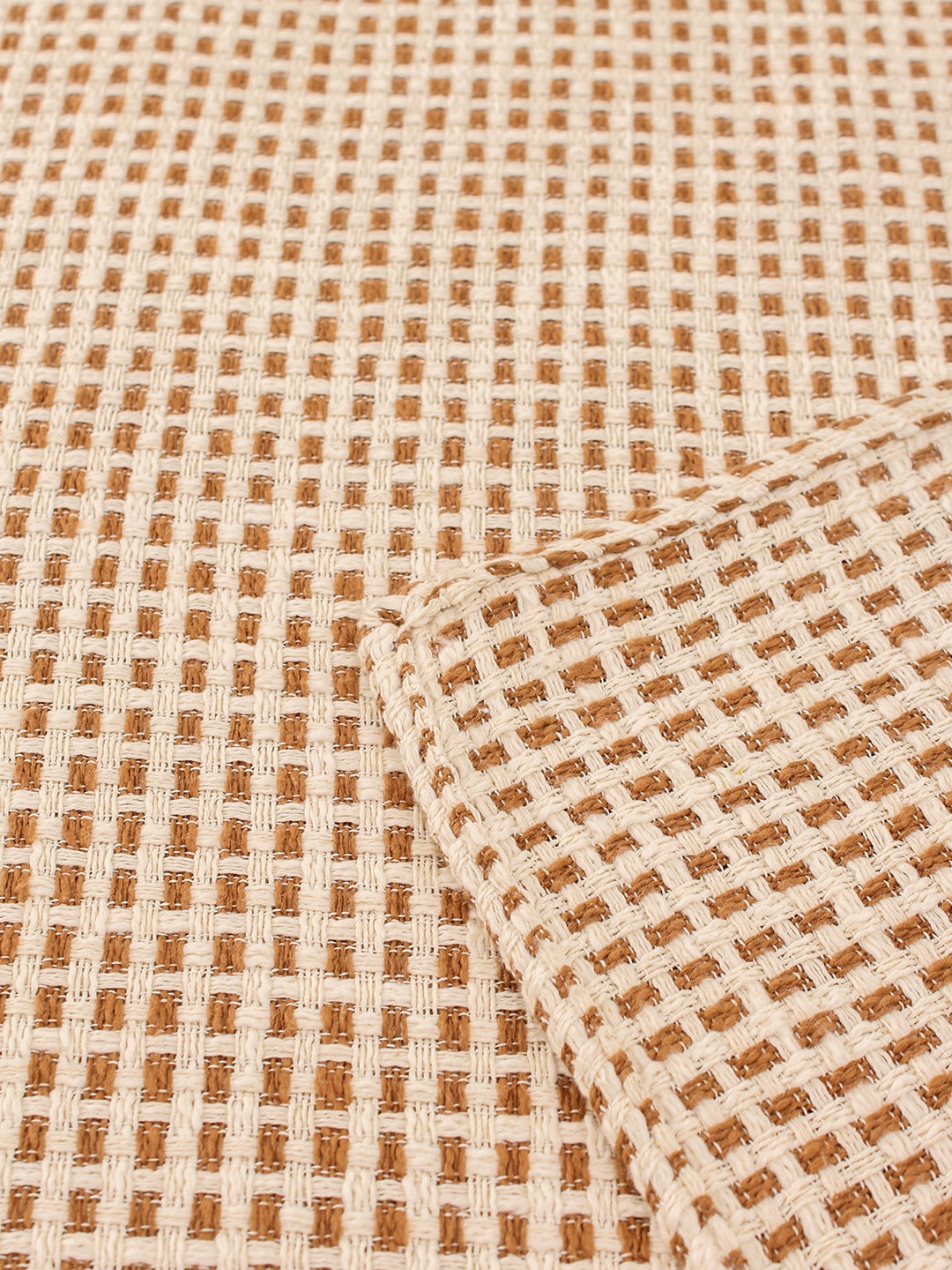 Girnar Double Bedcover (Brown)