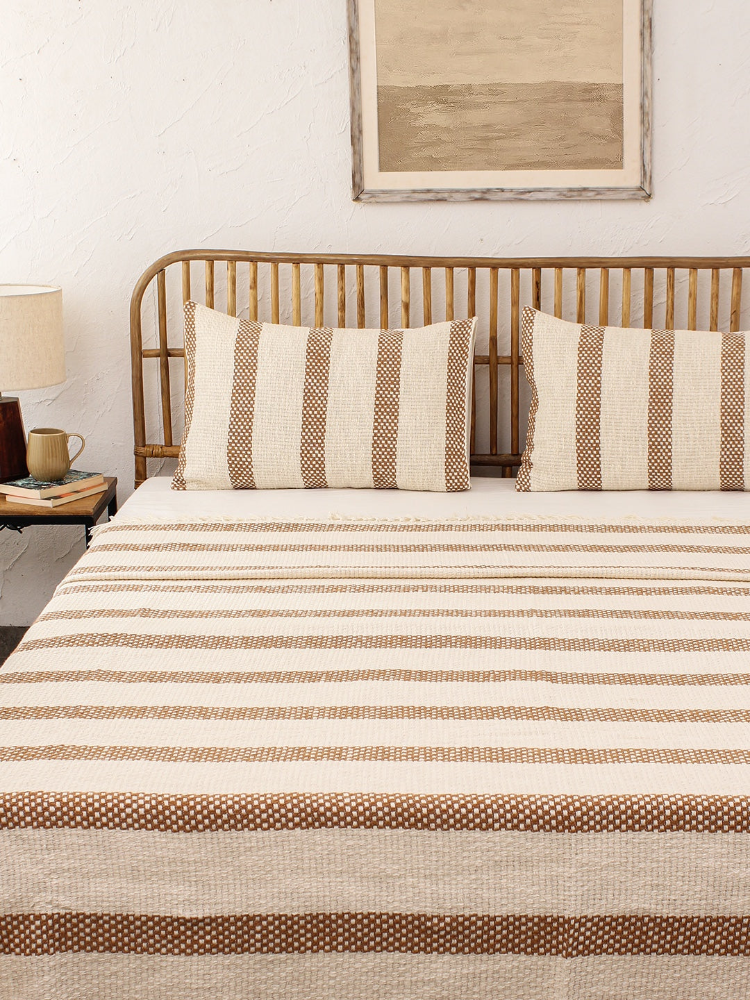 Shivalik Double Bedcover (Brown)