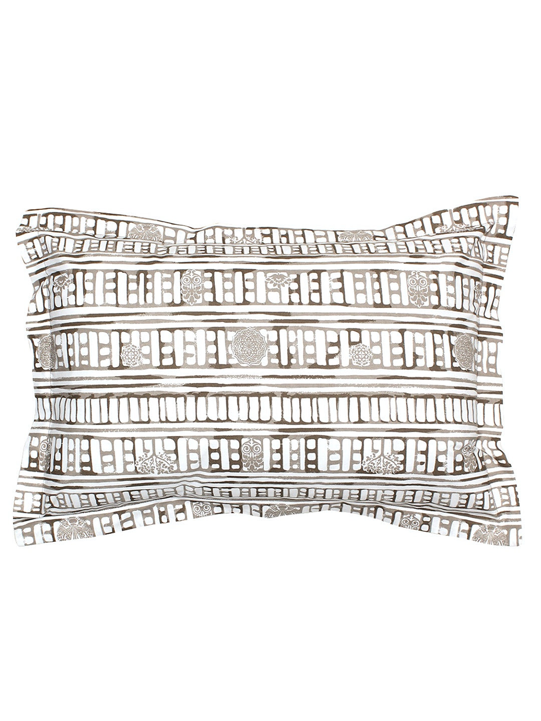 Sanchi Bed Set (Duvet Cover + Bedsheet) - Grey