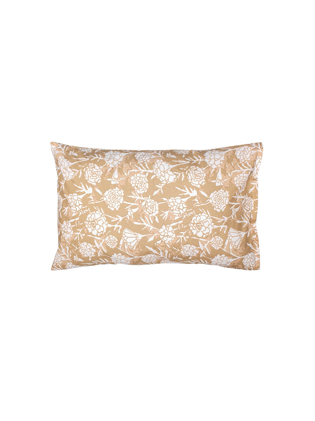 Genda Phool Bed Set (Dohar + Bedsheet) - Beige