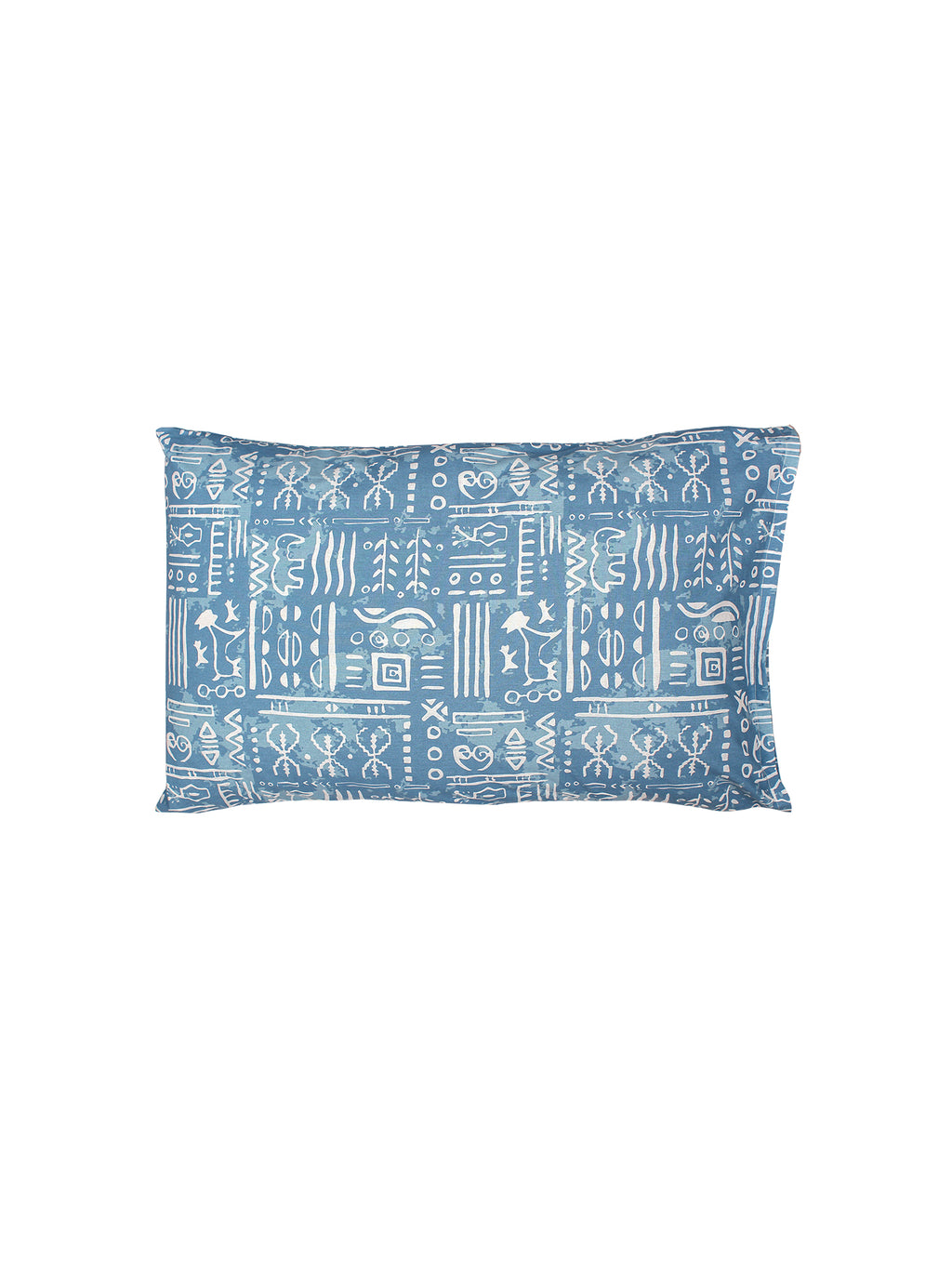 Gamathi Bedsheet with Pillow Cover (Light Blue) - 144 TC