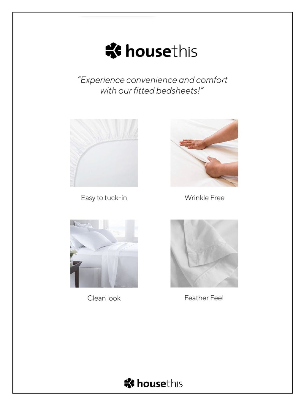 Juniper Fitted Bedsheet Set (Blue)