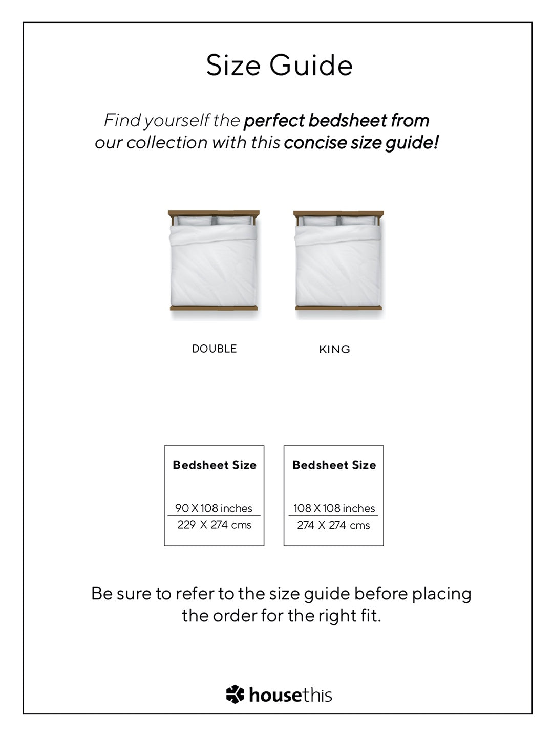 Solid Beige Bedsheet with Pillow Cover
