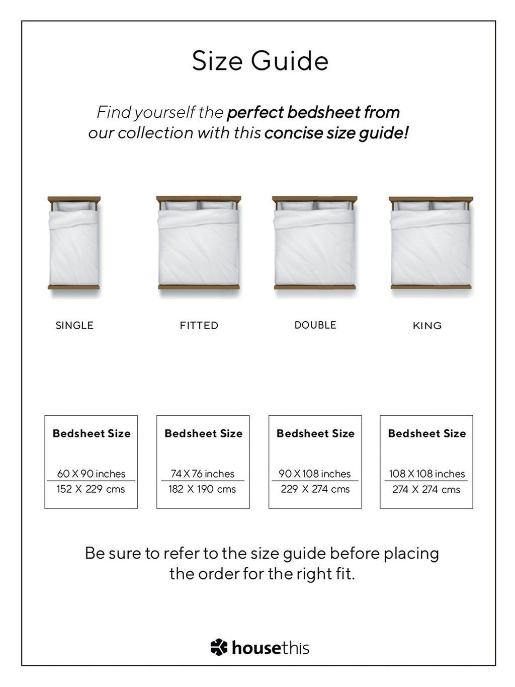 Sesame Off White Bedsheet with Pillow Cover