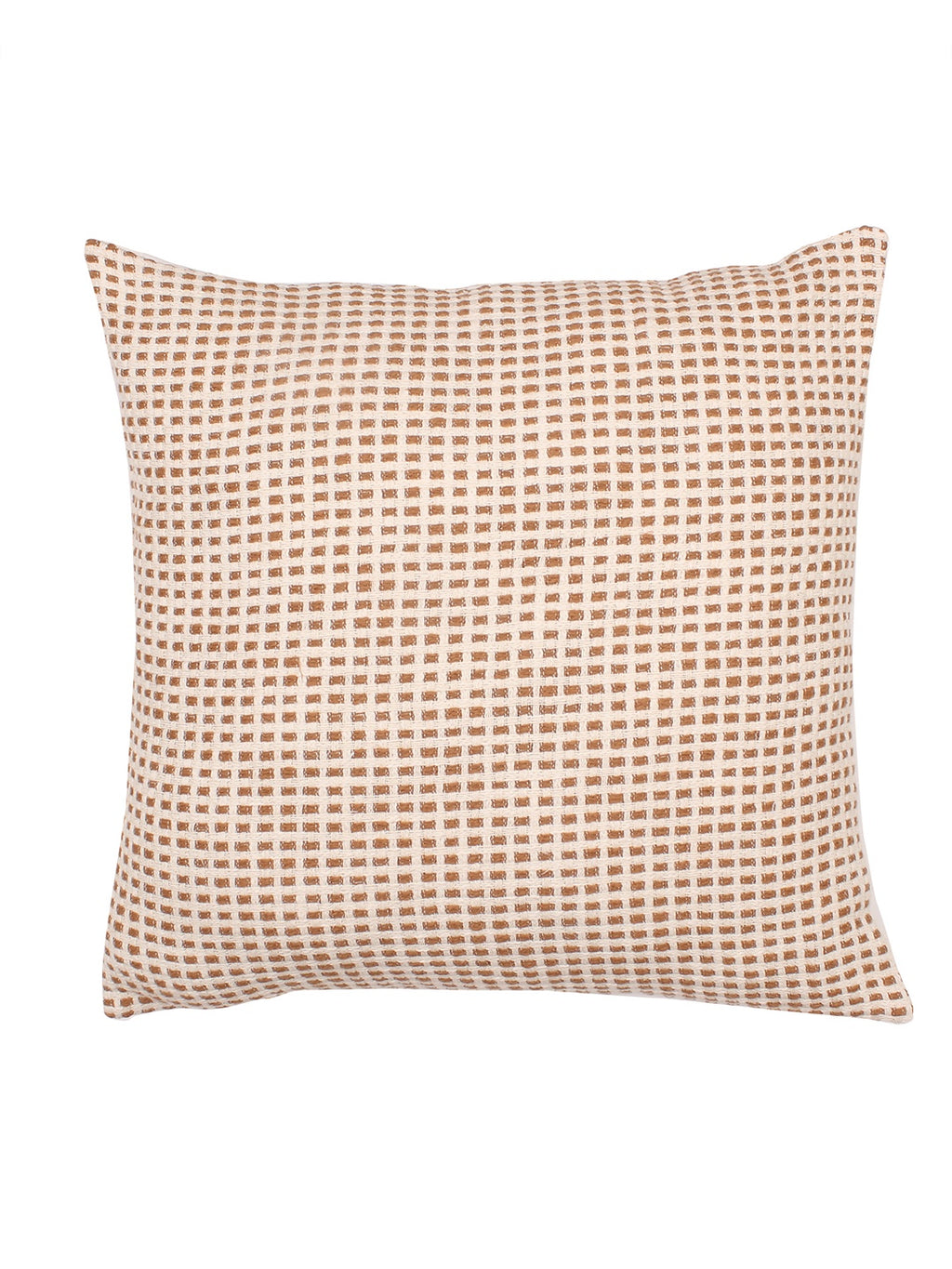 Girnar Cushion Cover (Brown) - Large