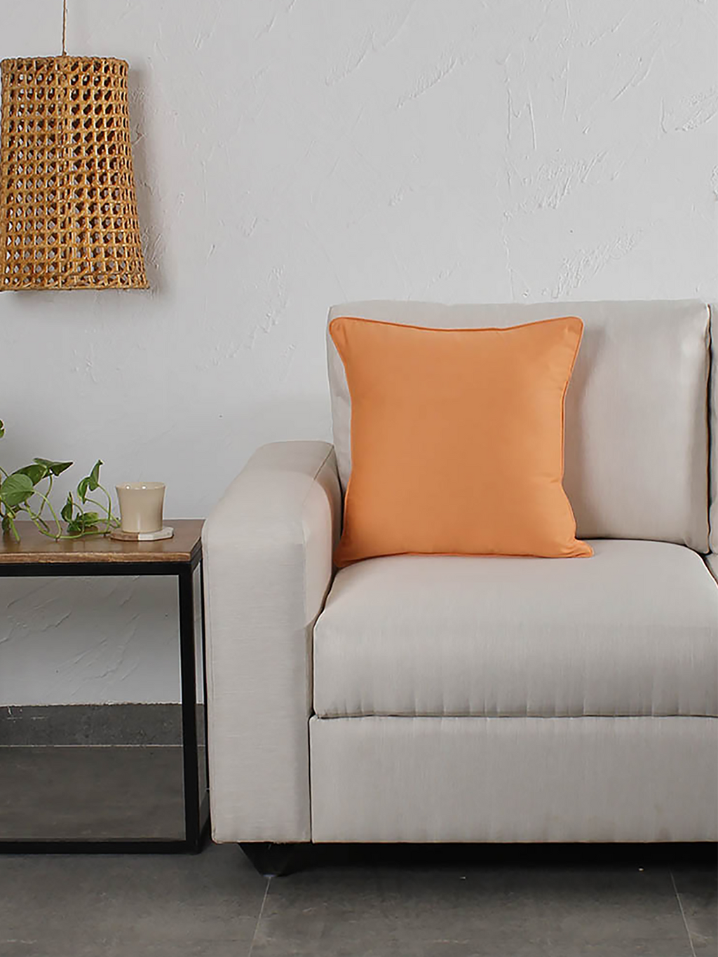 Rangrag Cushion Cover (Orange) - Large