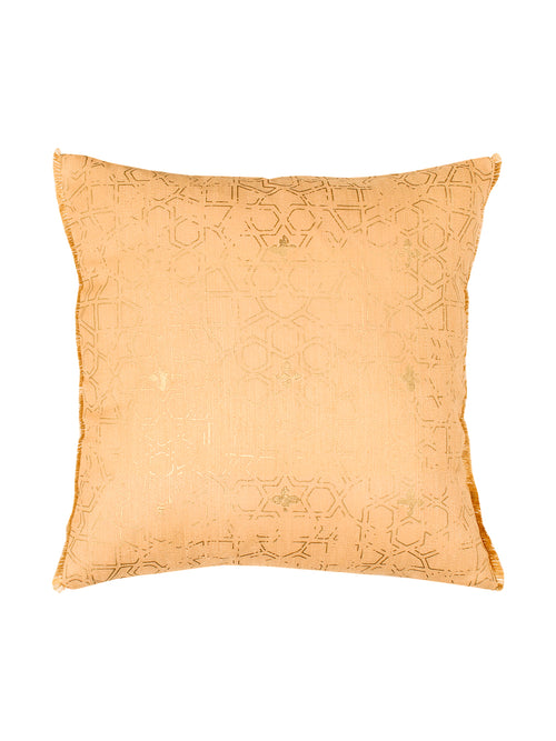 Abhay - Set Of 2 Cushion Covers (Orange) - Medium