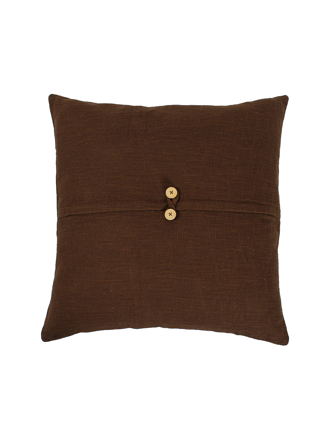 Amodini Set of 2 Cushion Covers (60x60cm) - Brown