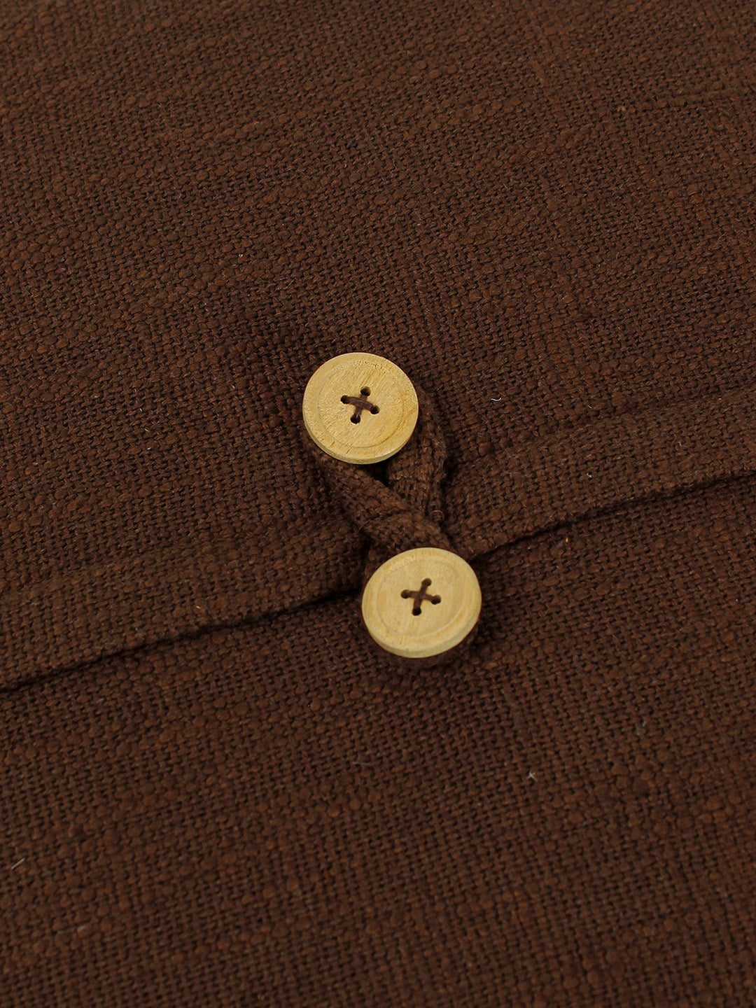 Amodini Set of 2 Cushion Covers (60x60cm) - Brown