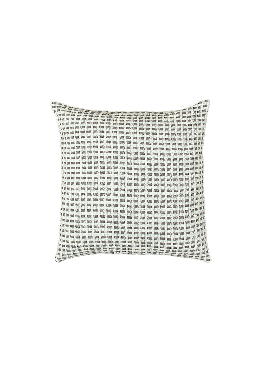 Girnar Set of 2 Cushion Covers (Grey) - 45x45cm
