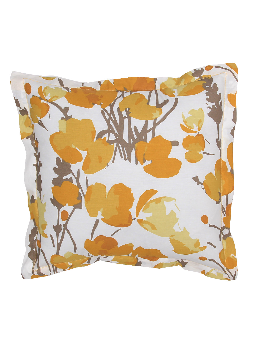 Himalayan Poppies Cushion Cover (Yellow)