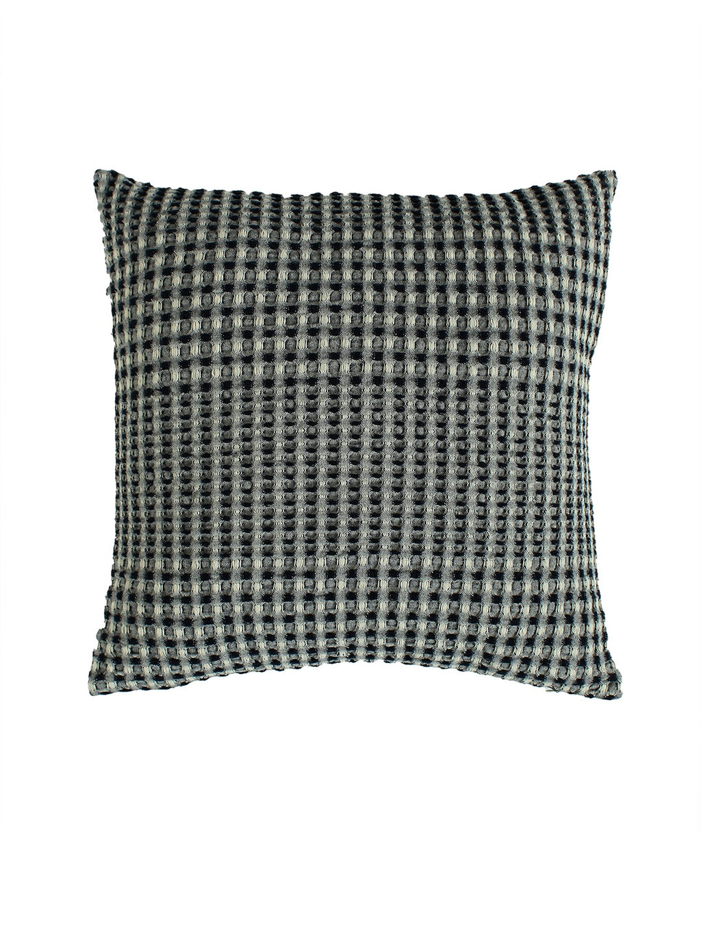 Karakoram Set Of 2 Cushion Cover (Natural/Blue) - 40X40cm