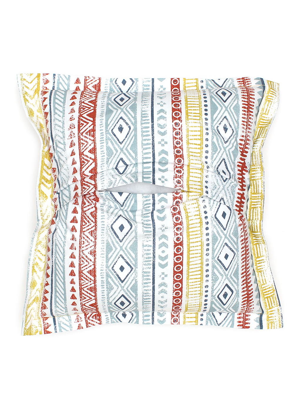 Meghwal - Set Of 2 Cushion Covers (Blue)