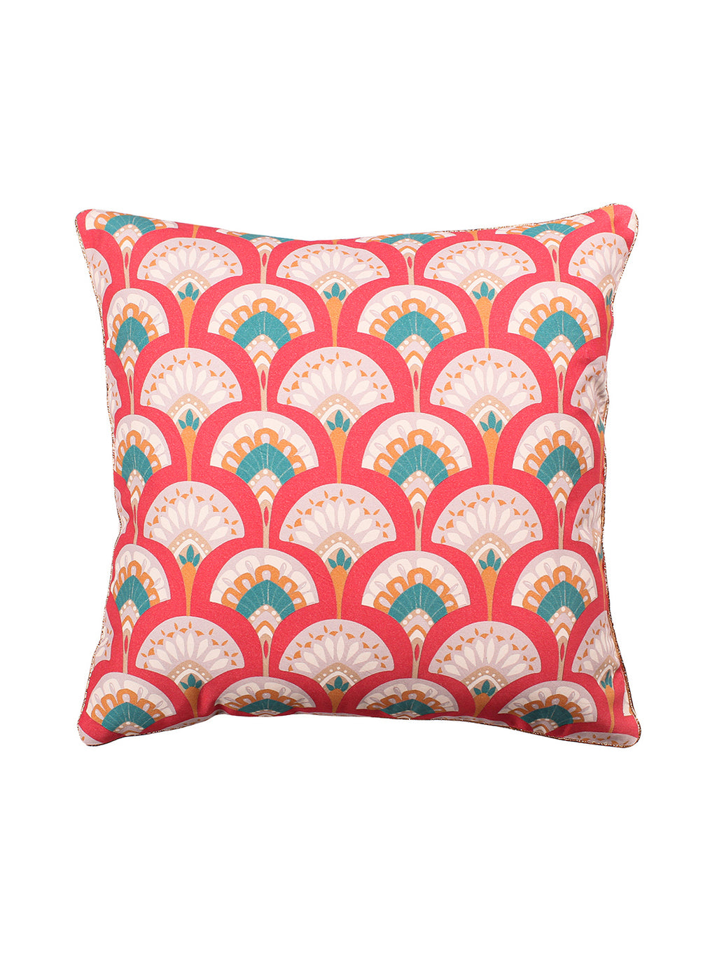 Neelkanth - Set Of 2 Cushion Covers (Magenta) - Medium