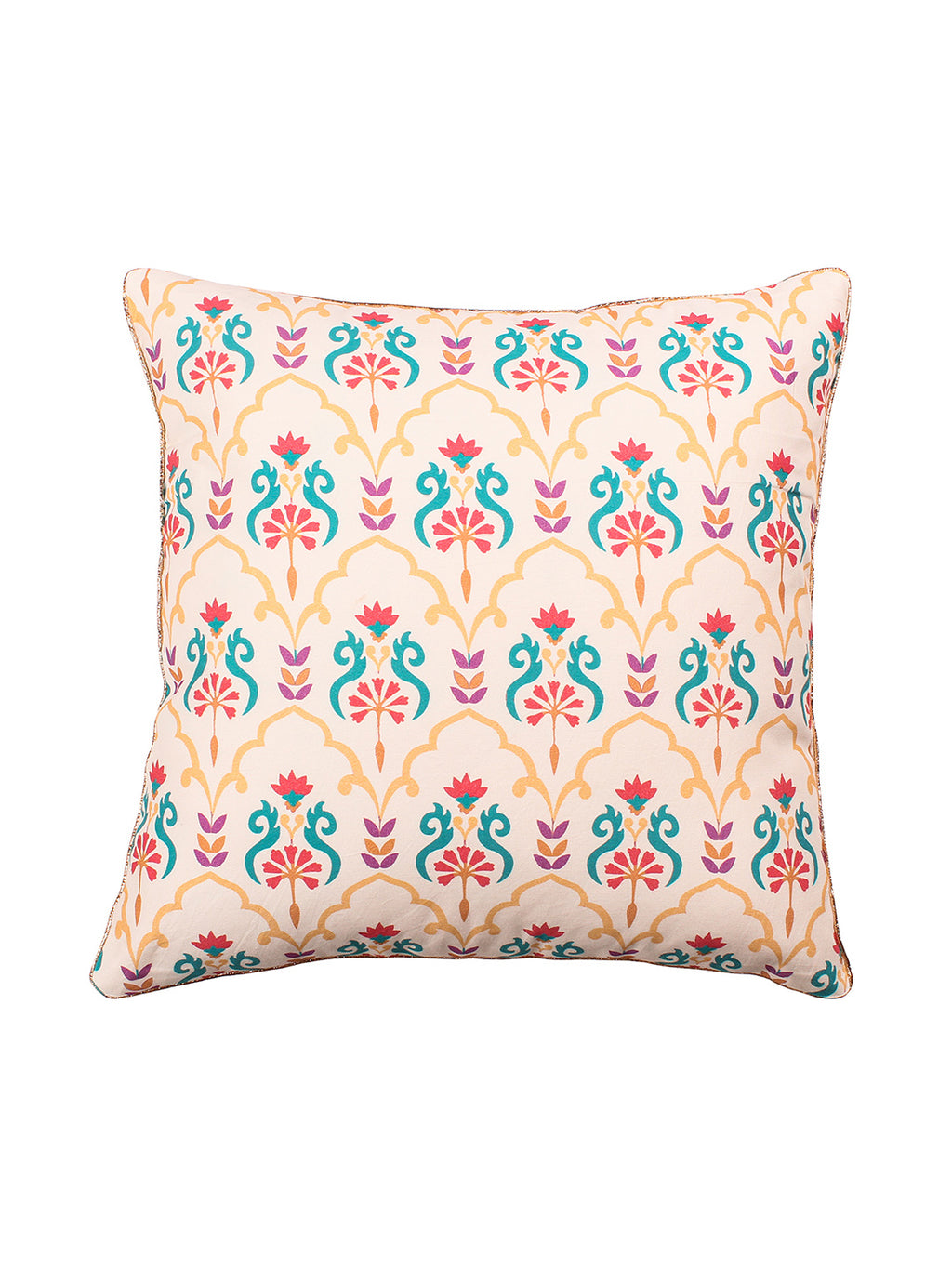 Pushp - Set Of 2 Cushion Covers (White) - Medium