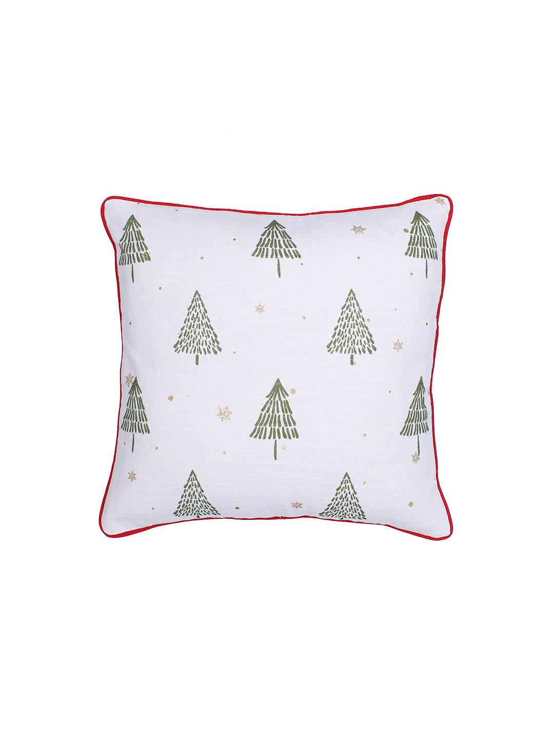 Sparkling Tree - Set of 2 Cushion Covers (Green) - Medium