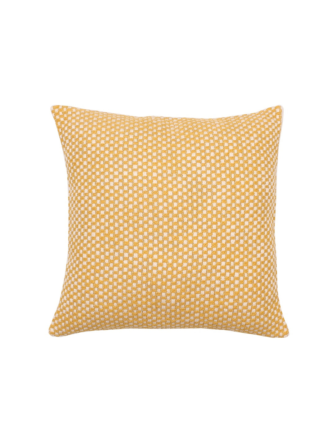 Vindhya - Set Of 2 Cushion Covers (Yellow) - Medium