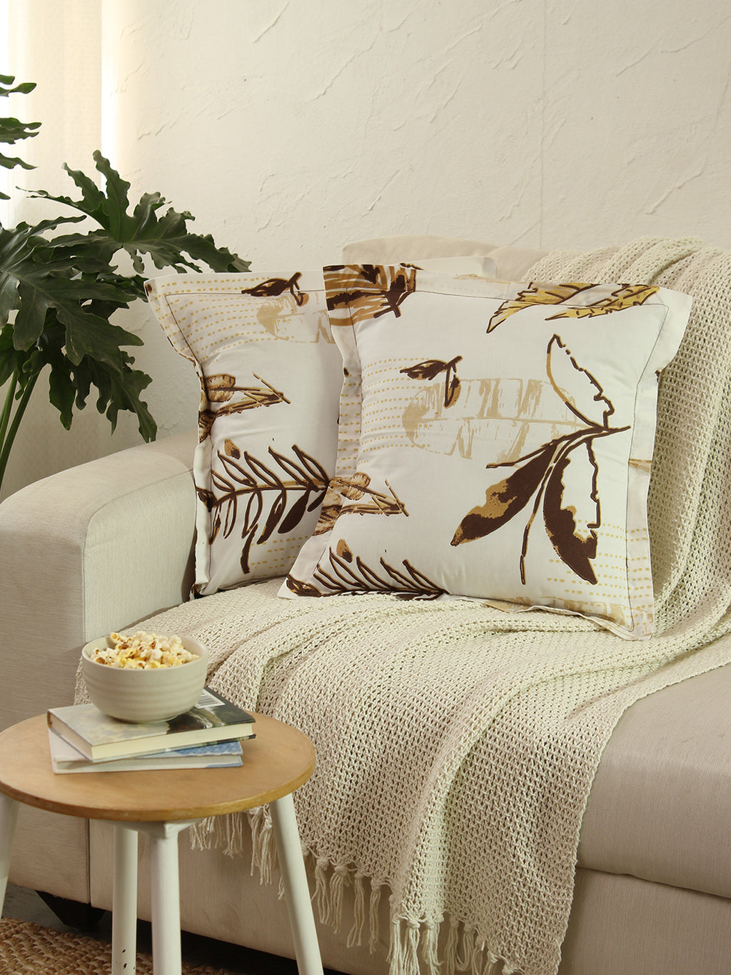Vanam Cushion Cover (Brown)