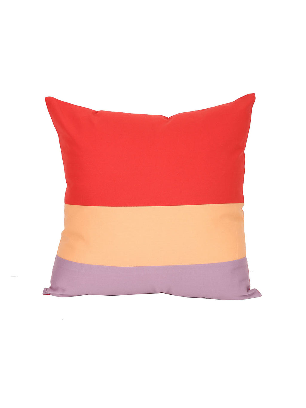 The Block Stripe - Set Of 3 Cushion Covers (Multi) - Medium