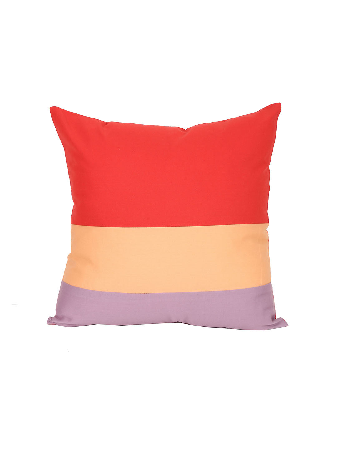 The Block Stripe - Set Of 3 Cushion Covers (Multi) - Medium