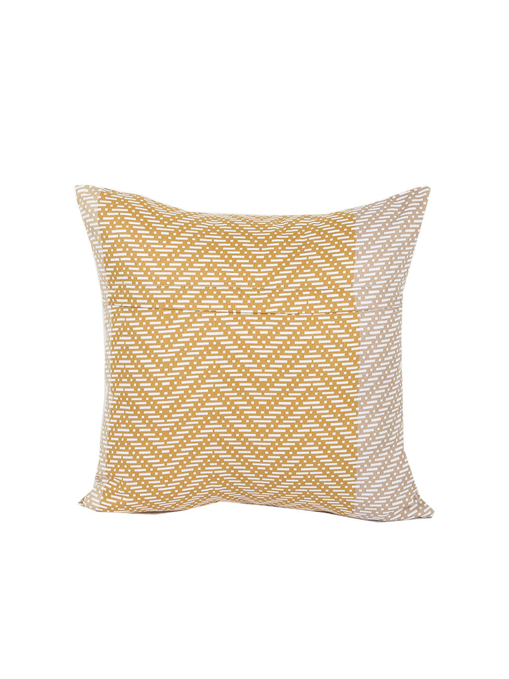 Bunai - Set Of 3 Cushion Covers (Brown) - Small