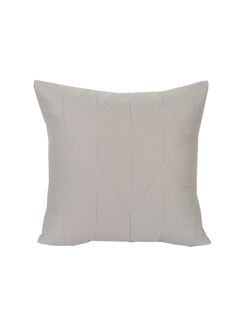Dhanesh - Set Of 3 Cushion Covers (Grey) - Medium