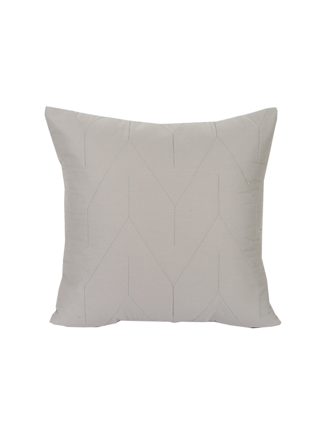 Dhanesh - Set Of 3 Cushion Covers (Grey) - Medium