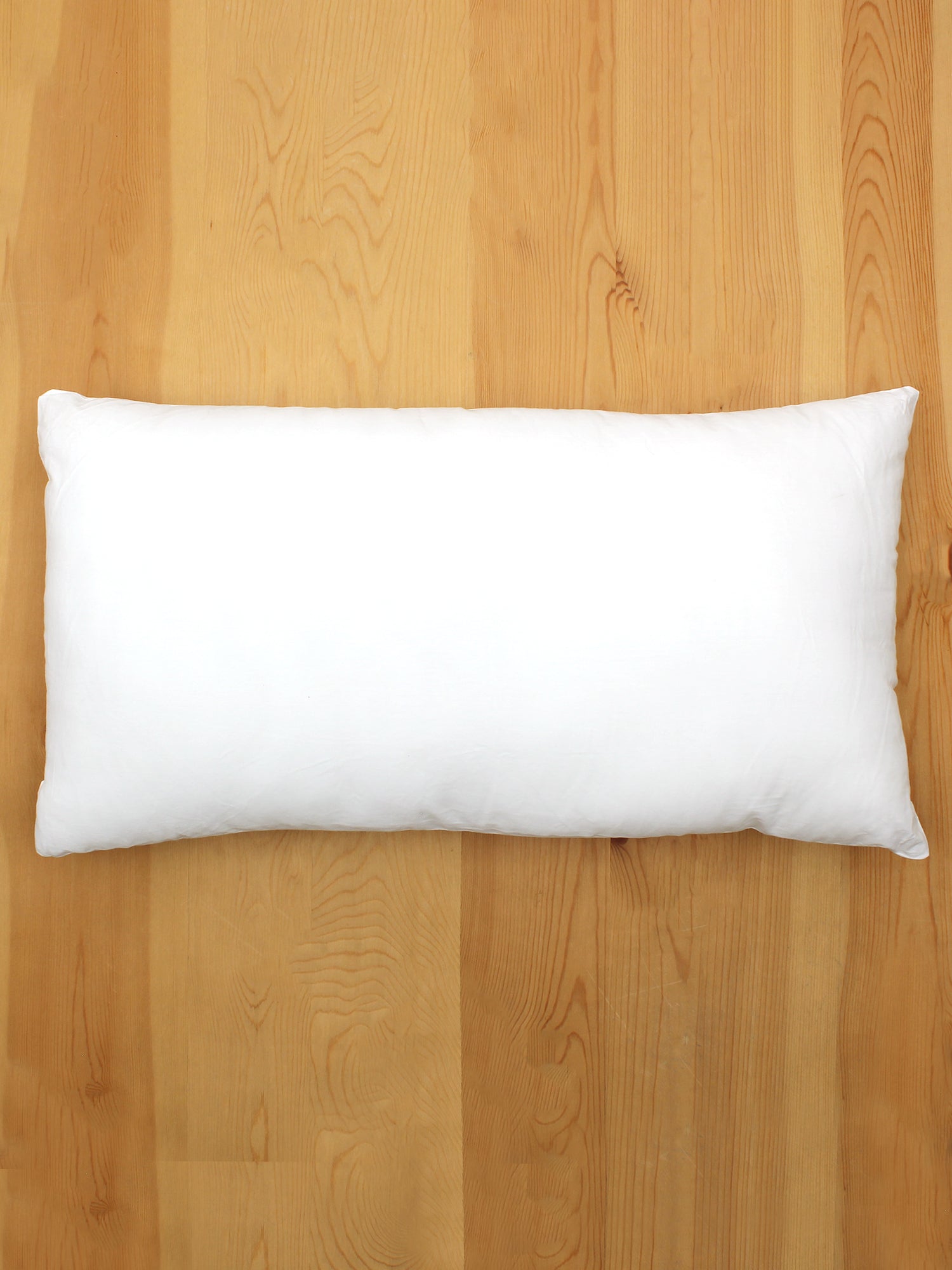 Solid 1 Cushion Filler 30x60cm - White