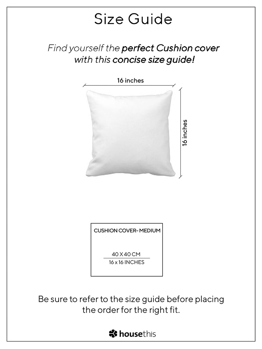 Solid Set Of 4 Cushion Fillers (White)