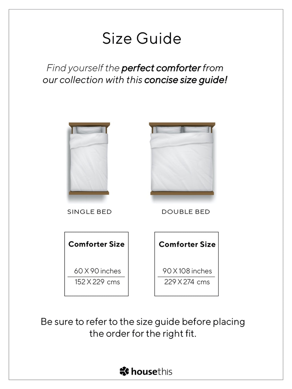 Gamathi Double Comforter (Light Blue)