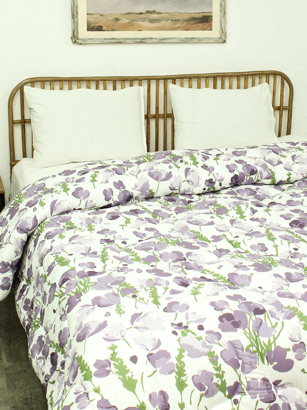 Himalayan Poppies Comforter (Purple)