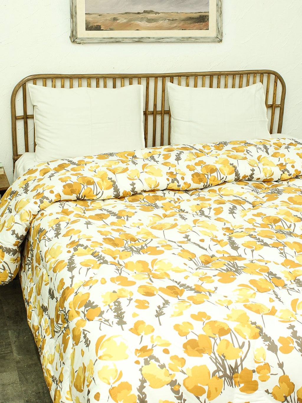 Himalayan Poppies Comforter (Yellow)
