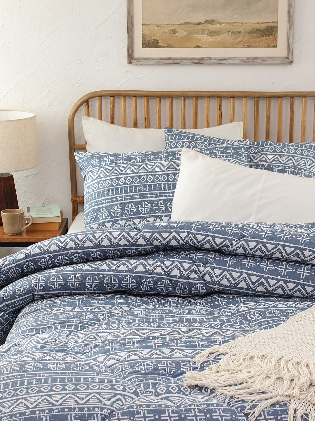 Kullu Patti Comforter (Blue)