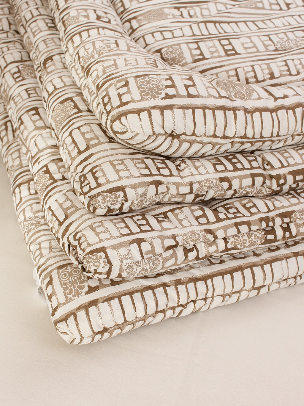 Sanchi Single Comforter (Grey)