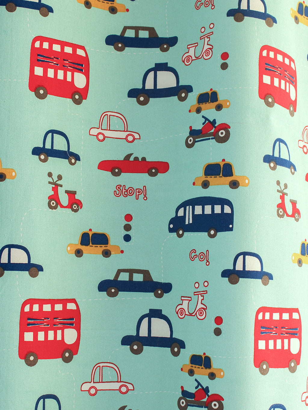 Joy Ride Door Curtain (Blue)