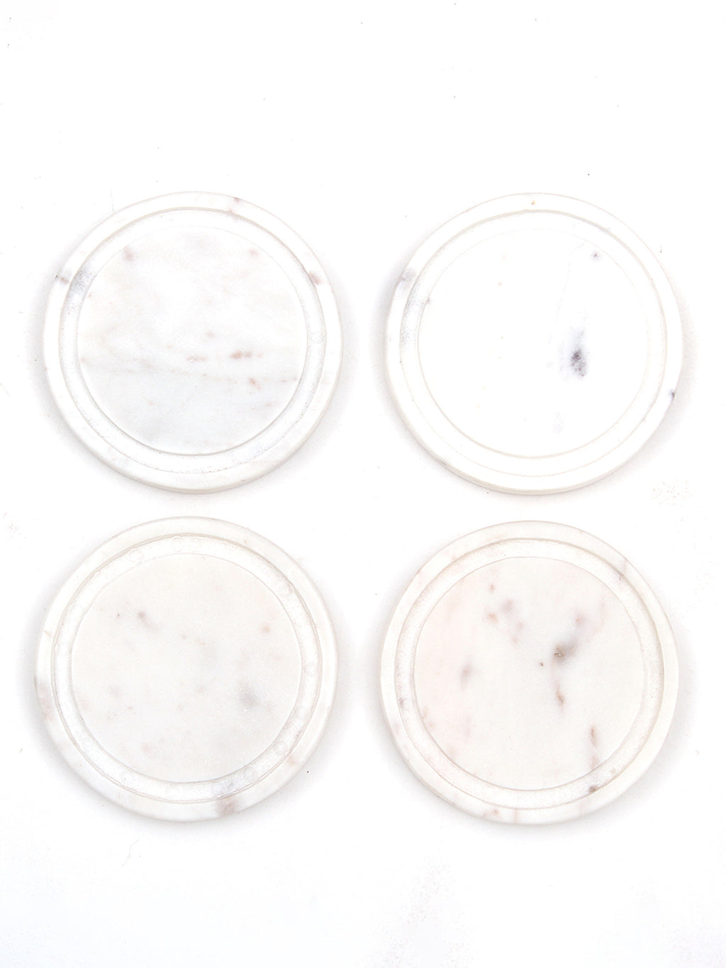 Veli - Set Of 4 Coasters (White)