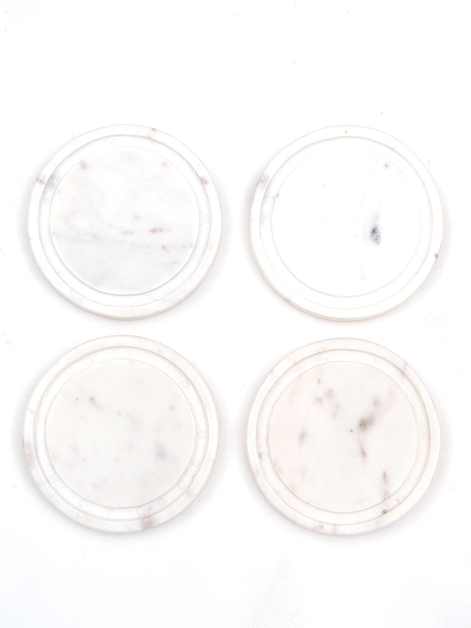 Veli - Set Of 4 Coasters (White)