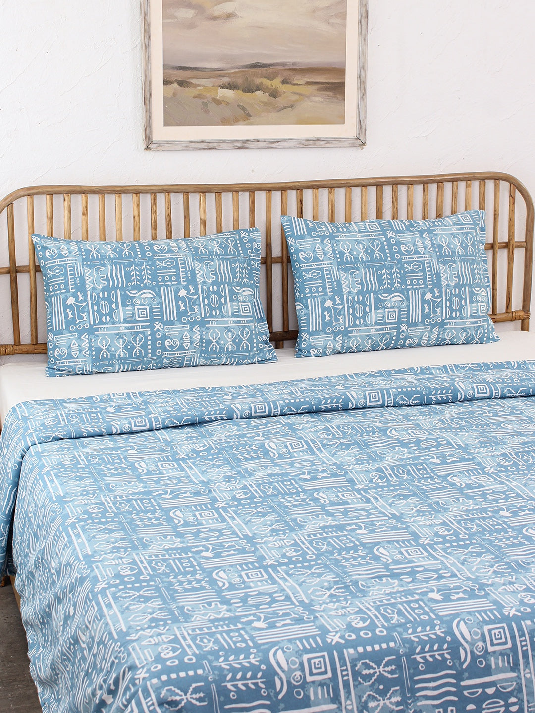 Gamathi Single Duvet Cover (Light Blue)