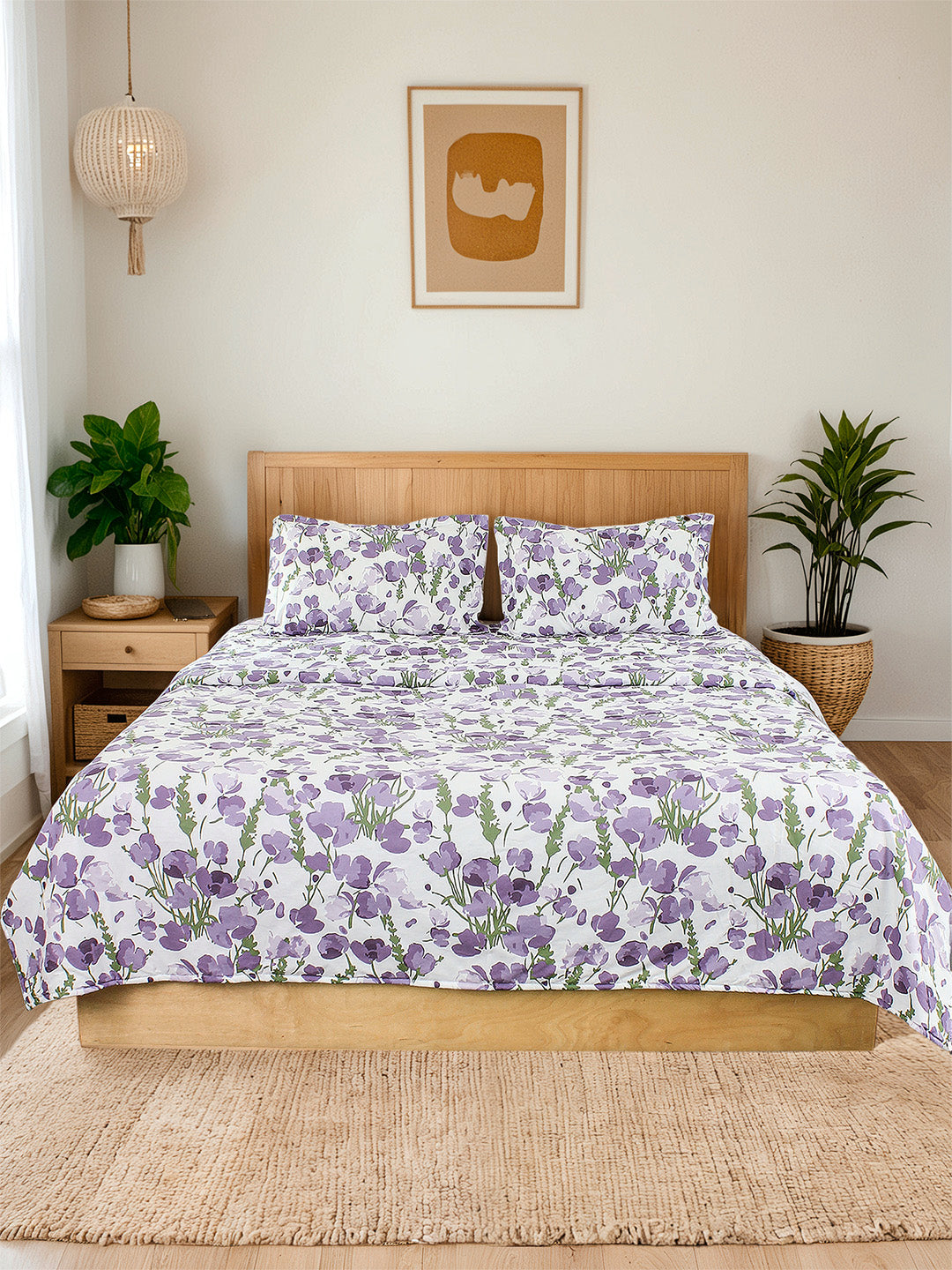 Himalayan Poppie Duvet Cover (Purple)