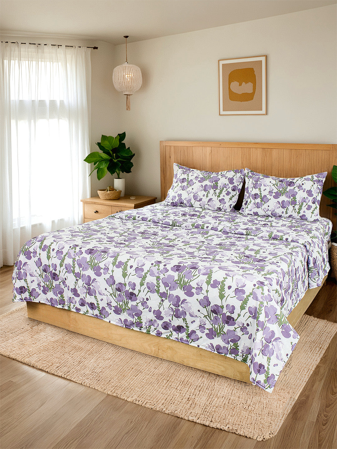 Himalayan Poppie Duvet Cover (Purple)