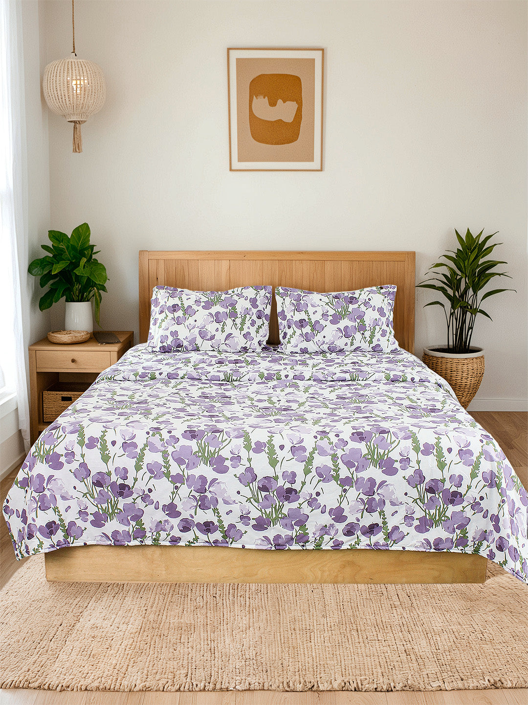 Himalayan Poppie Duvet Cover (Purple)