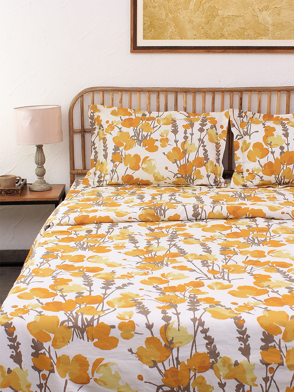 Himalayan Poppie Duvet Cover (Yellow)