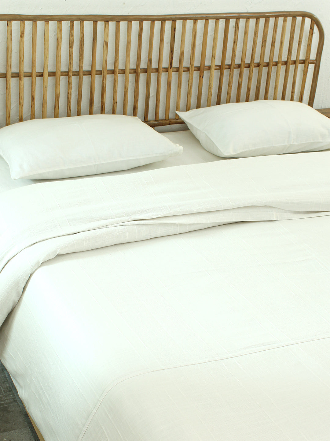 Herringbone Duvet Cover (Beige)