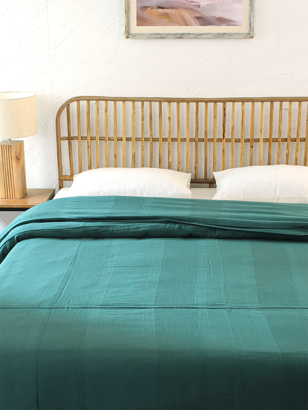 Herringbone Duvet Cover (Green)
