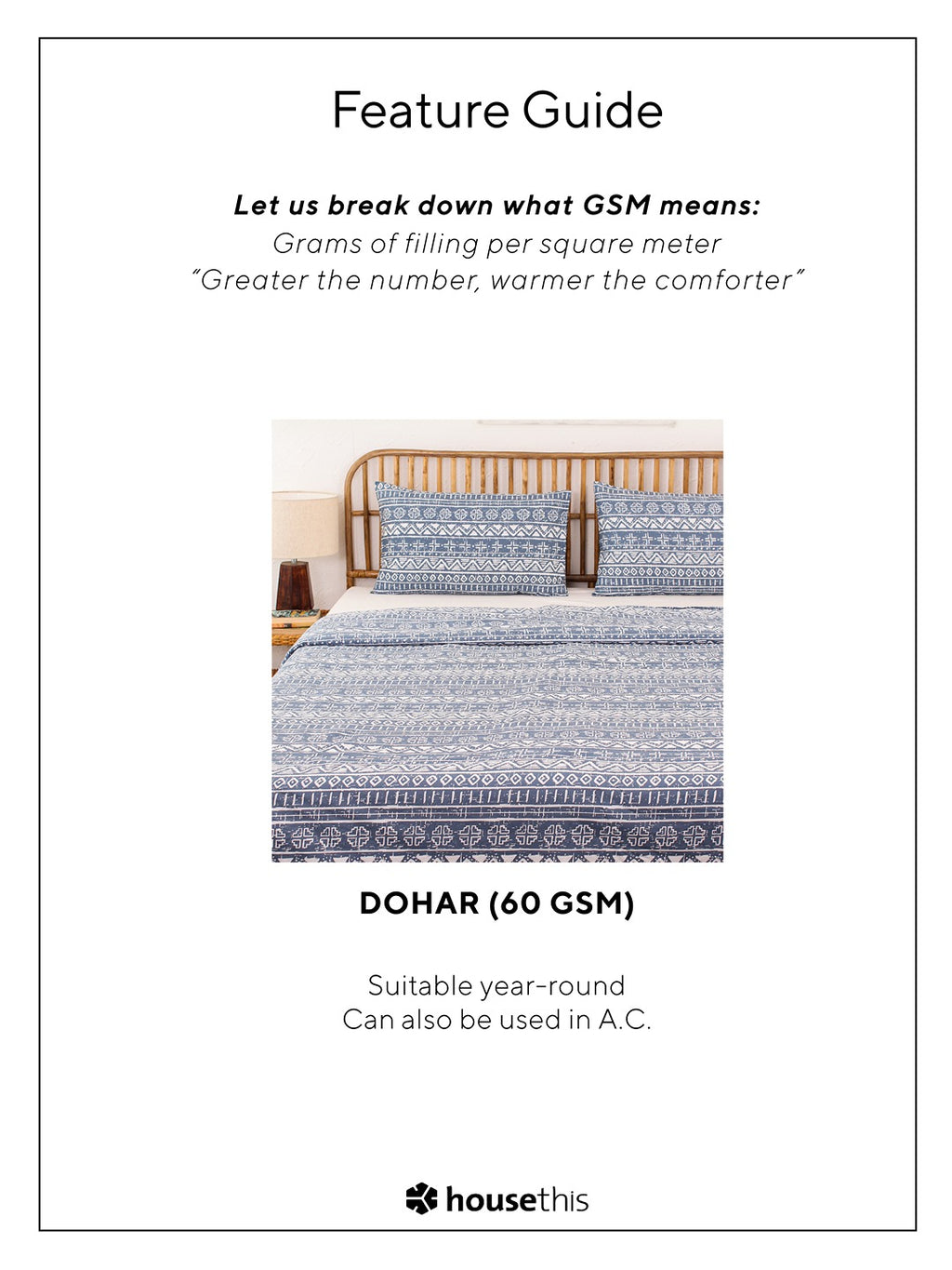 Kullu Patti Double Dohar (Blue)