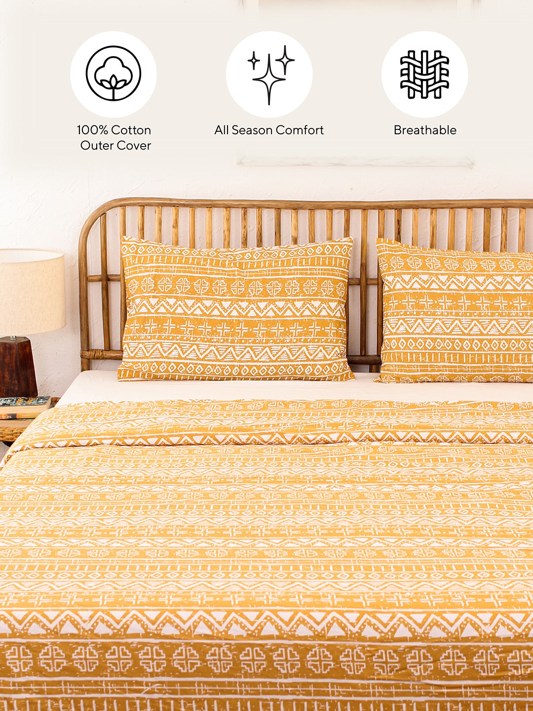 Kullu Patti Double Dohar (Yellow)