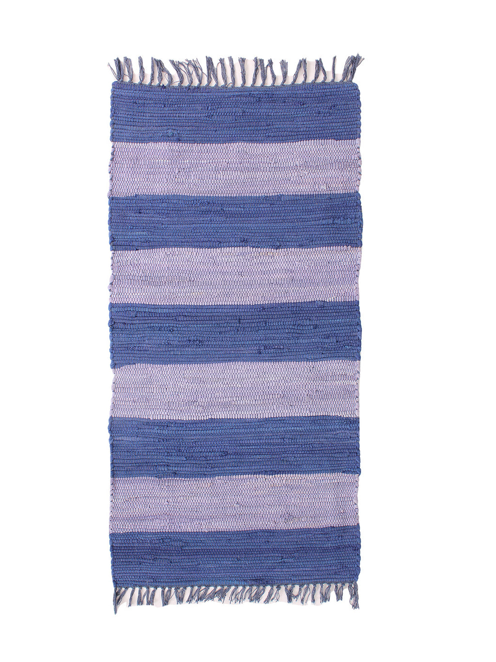 Cherai Recycle Chindi Rug (Blue)