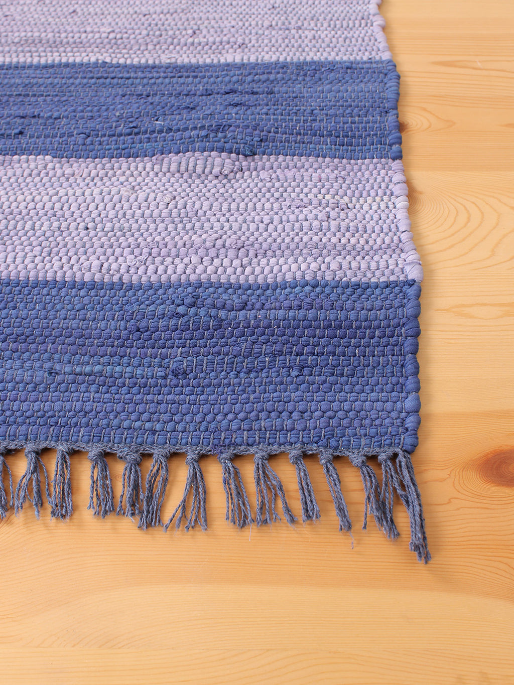 Cherai Recycle Chindi Rug (Blue)